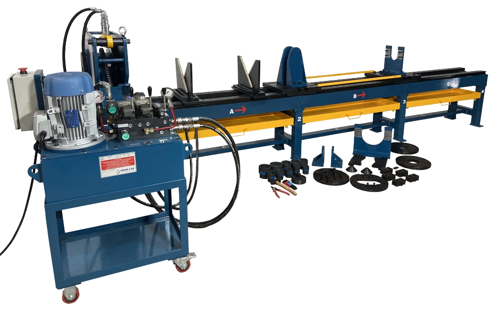 HEMS machine in use in the workshop